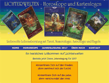 Tablet Screenshot of lichterwelten.de
